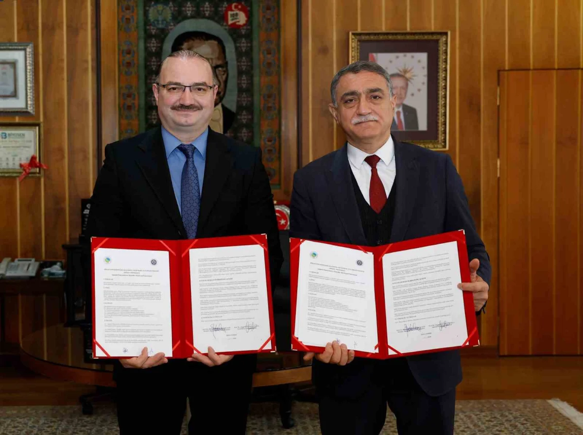 Atatürk Üniversitesi ile Kırşehir Ahi Evran Üniversitesi arasında BÖGEP protokolü imzalandı 1