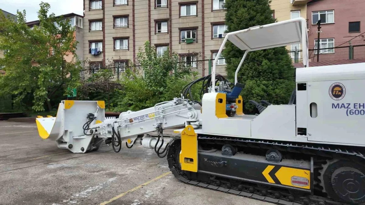 Zonguldak'ta 500 bin dolarlık maden makinesini 200 bin dolara ürettiler 3