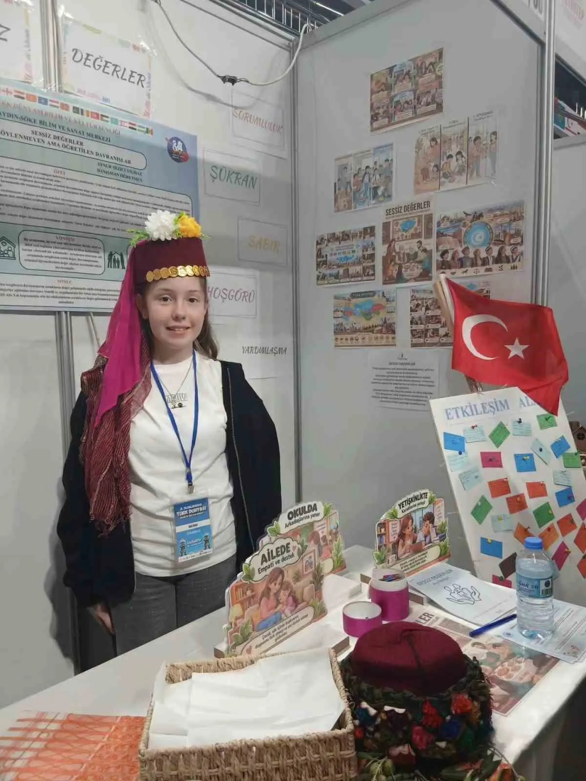 Aydın birincisi Bade Bankı projesini Gaziantep'teki uluslararası şenliğe taşıdı 2