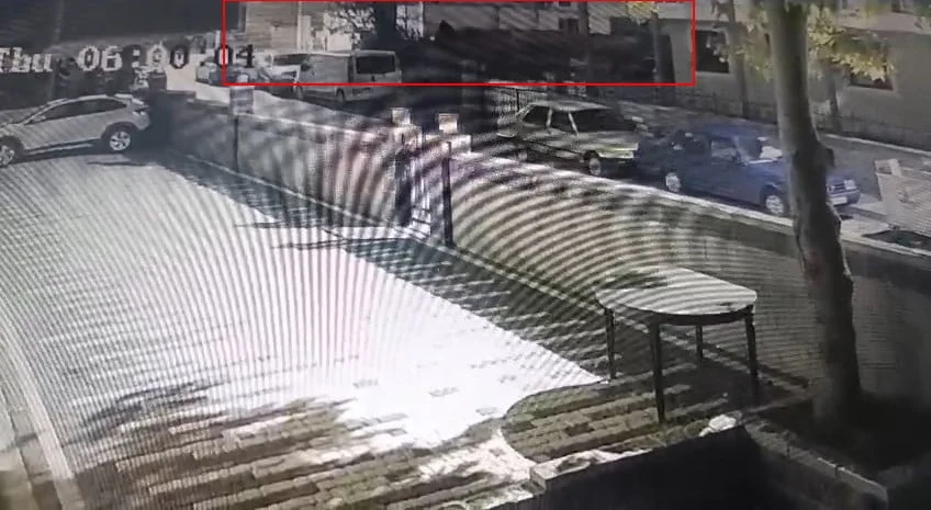 MALTEPE’DE 7 KATLI BİNANIN 3 KATINDA MEYDANA GELEN ÇÖKME ANINA AİT GÜVENLİK KAMERASI GÖRÜNTÜLERİ...