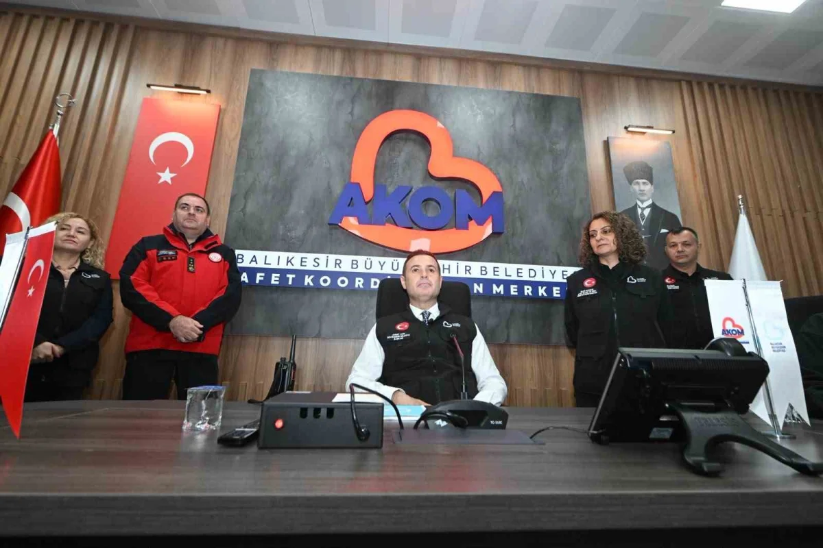 Balıkesir'de Afet Koordinasyon Merkezi hizmete açıldı 1
