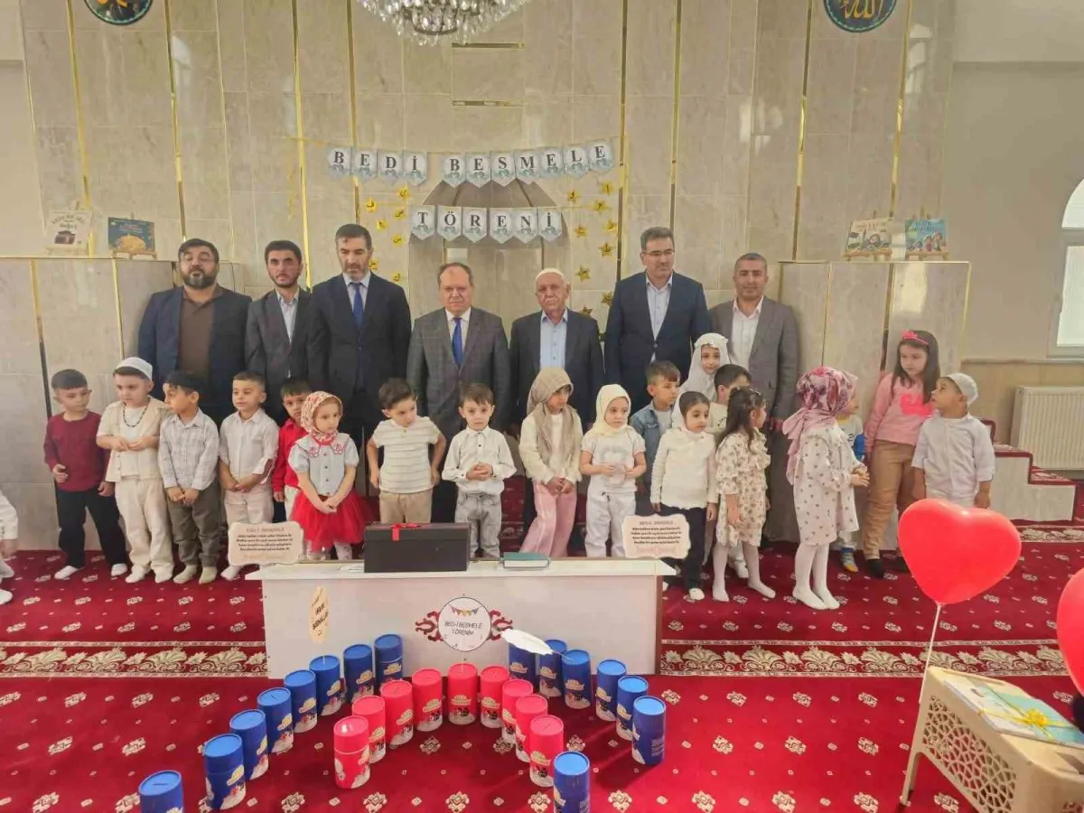 Silopi'de minikler "bedi besmele" merasimiyle eğitime adım attı 4