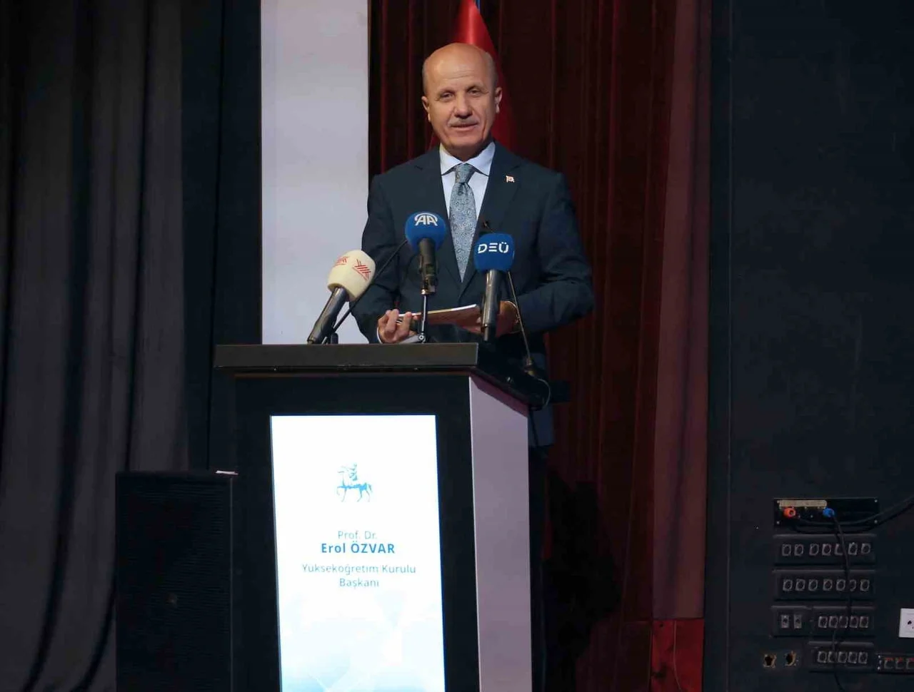 YÜKSEKÖĞRETİM KURULU BAŞKANI EROL ÖZVAR