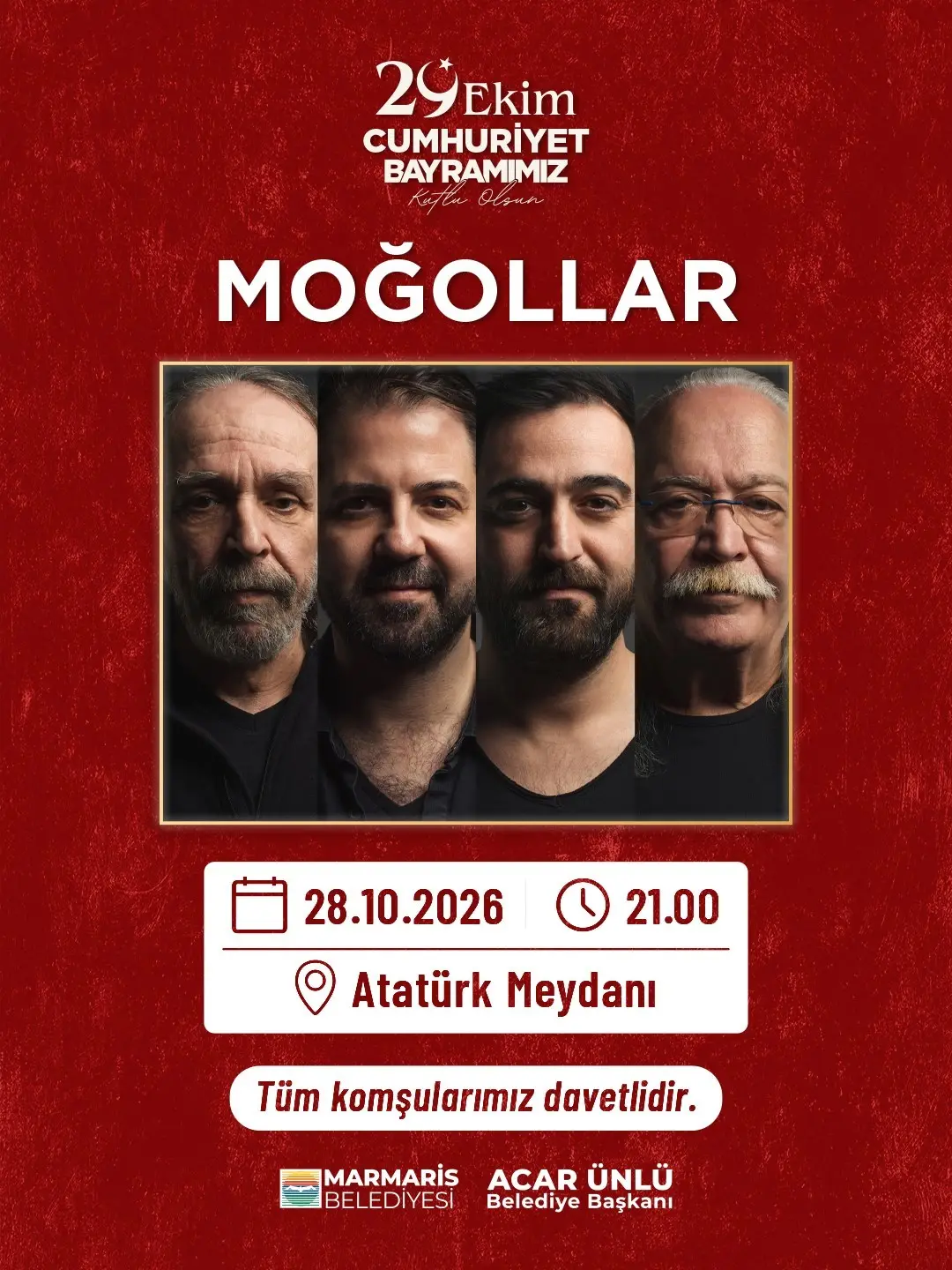 Marmaris'te Cumhuriyet Bayramı coşkusu dört güne yayılacak 2