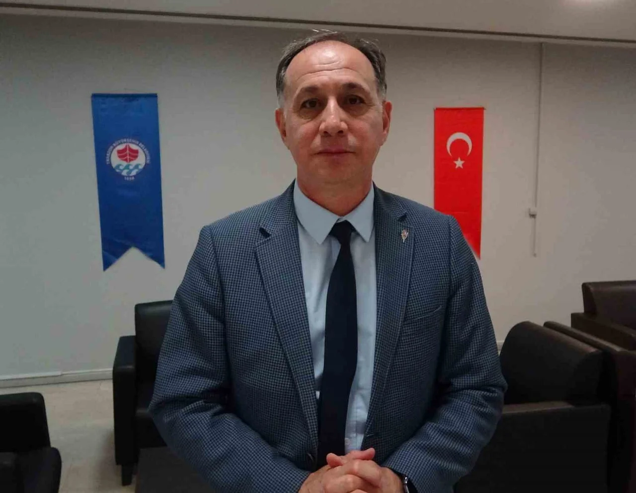 TÜRKİYE FUTBOL FEDERASYONU (TFF) BAŞKANI İBRAHİM HACIOSMANOĞLU VE ESKİ MERKEZ HAKEM KURULU (MHK)...