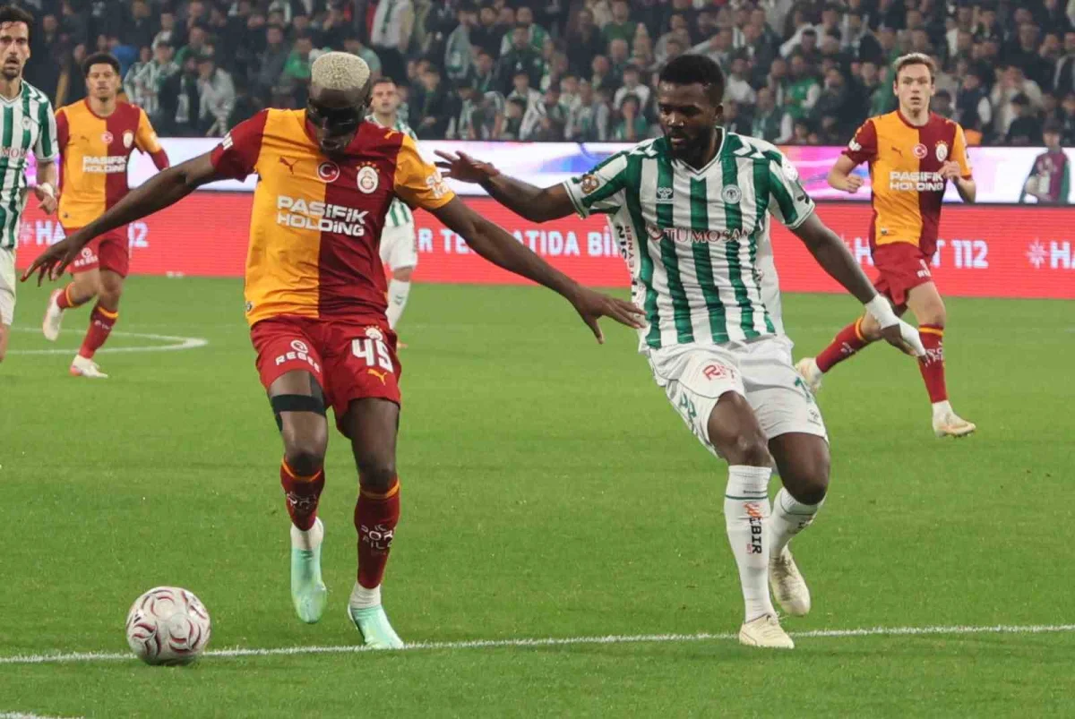 Galatasaray Konya deplasmanından dört gollü galibiyetle döndü 1