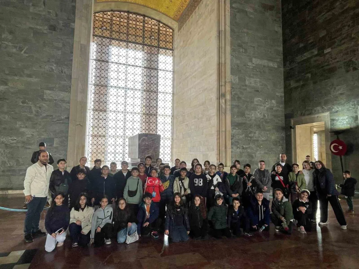 Gaziantep Kolej Vakfı öğrencileri Cumhuriyetin temellerinin atıldığı başkenti ziyaret etti 5