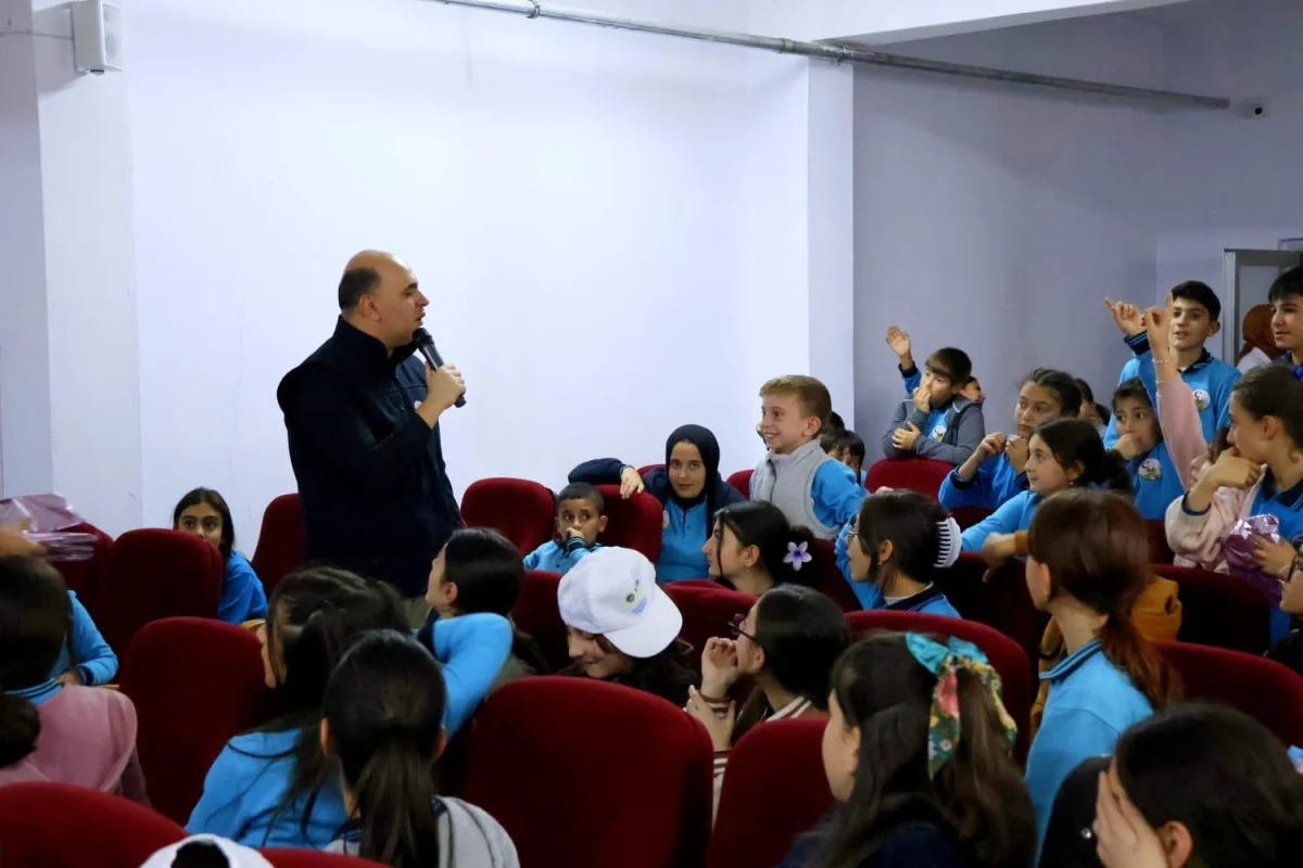 Bayburt'un ilçelerinde öğrencilere iklim değişikliği eğitimi verildi 4