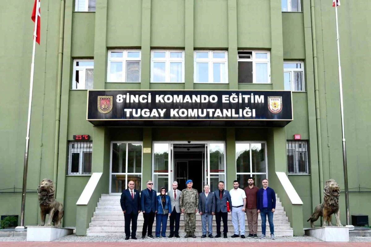 Manisa'da şehit aileleri ve gazilerden Albay Altınok'a ziyaret 2