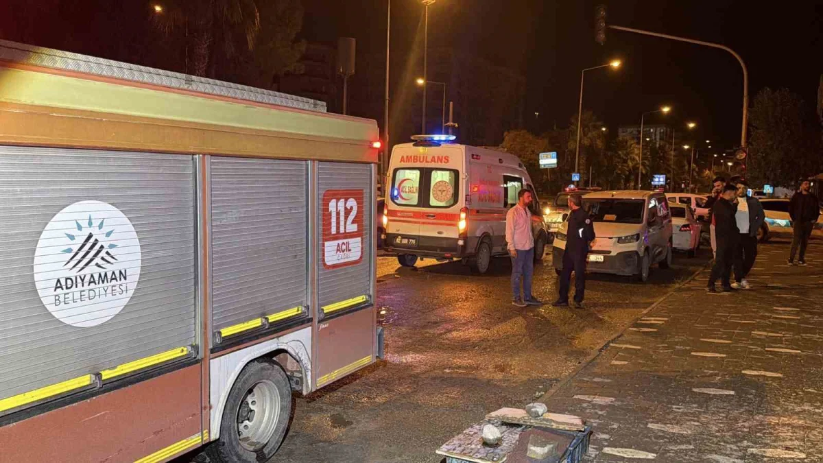 Adıyaman'da üst geçitten defalarca atlamak isteyen kişi bu kez inşaata çıktı 1