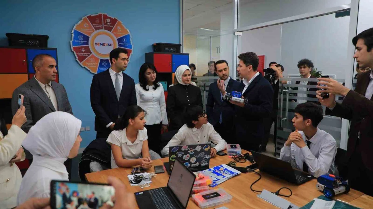 T3 Vakfı Özbekistan'da Bilim Taşkent Merkezi'ni hizmete açtı 4