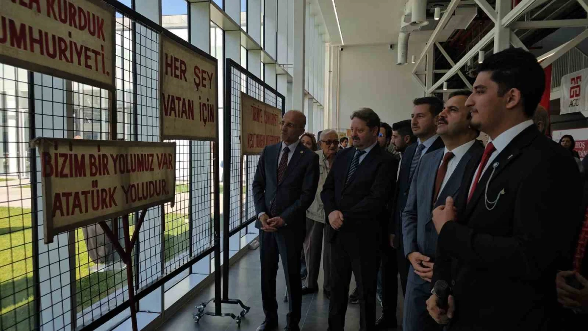Kayseri'de üniversite öğrencisi kampüsün fabrika geçmişini sergiledi 3