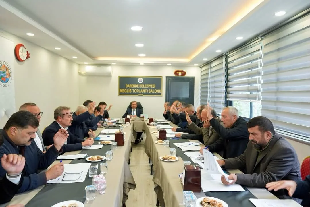DARENDE BELEDİYESİ EKİM AYI MECLİS TOPLANTISI'NI GERÇEKLEŞTİRDİ