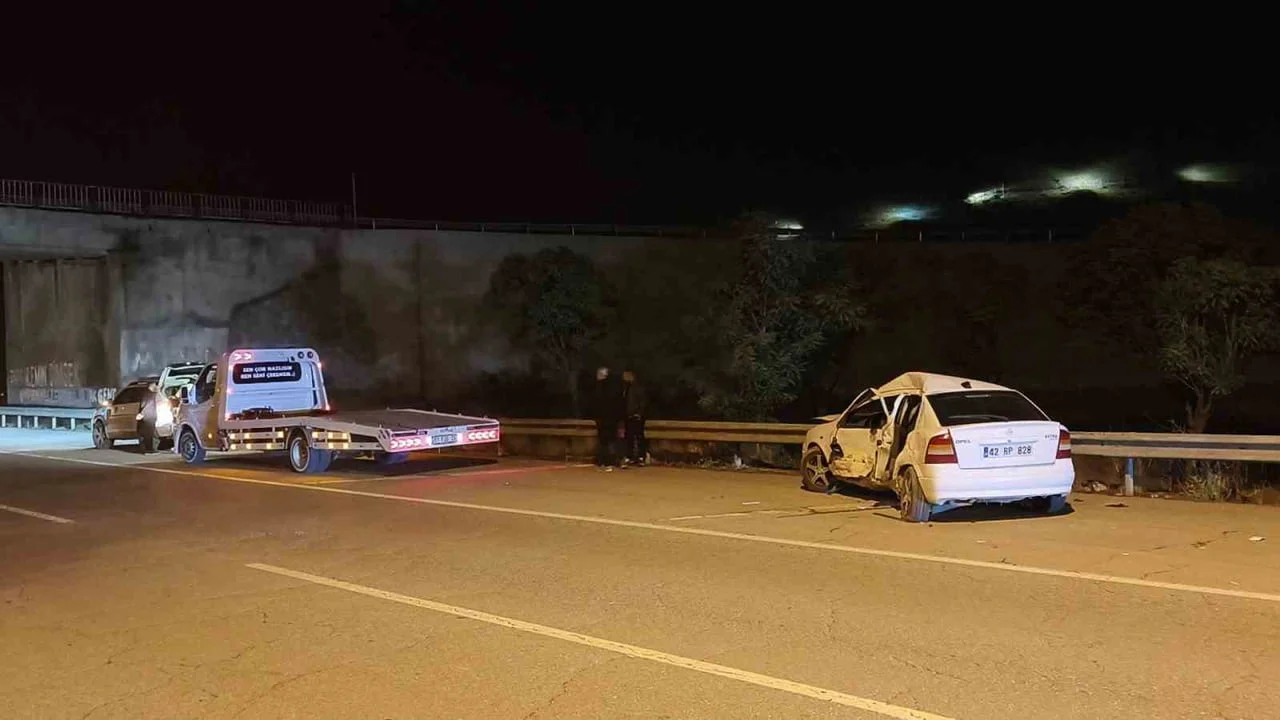 MUŞ’TA TIR İLE OTOMOBİLİN ÇARPIŞMASI SONUCU MEYDANA GELEN TRAFİK KAZASINDA 2 KİŞİ...