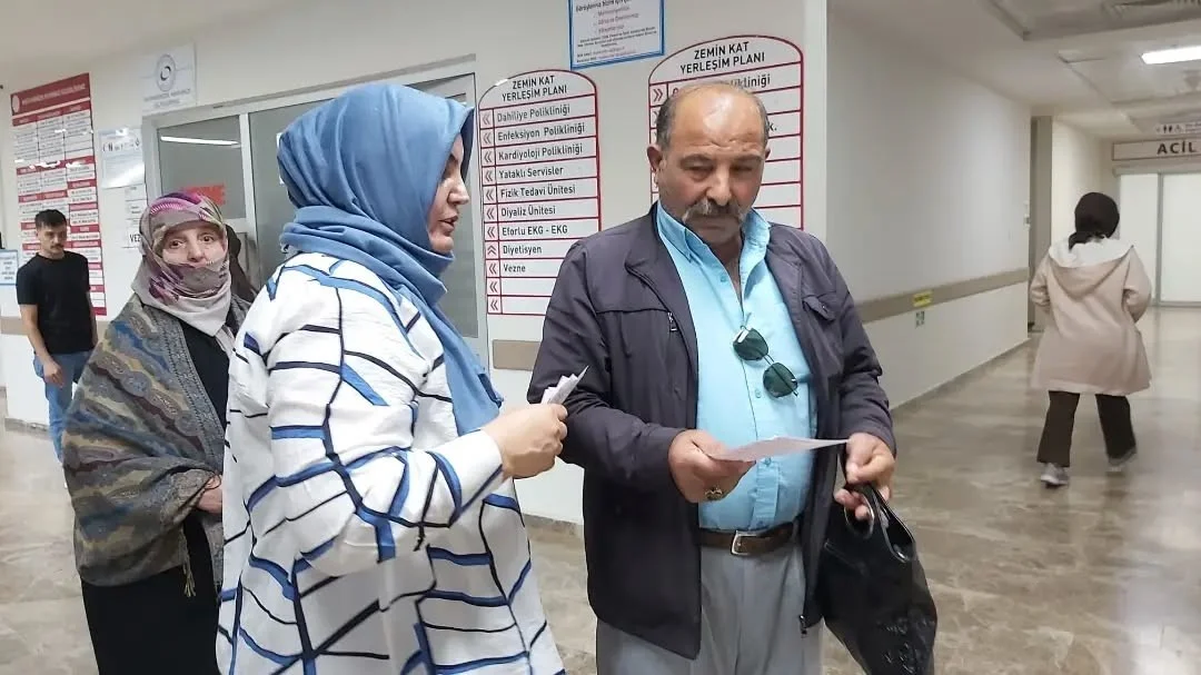 Bayburt'ta Hasta Hakları Günü dolayısıyla hastalara yönelik etkinlikler düzenlendi 4