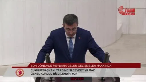 Cumhurbaşkanı Yardımcısı Yılmaz: "Ele alınan tüm teklif ve düzenlemelerde vatandaşlarımıza...