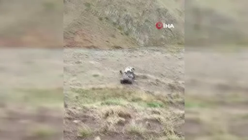 Erzurum’da Palandöken geçidi yine can aldı: Tır uçuruma yuvarlandı