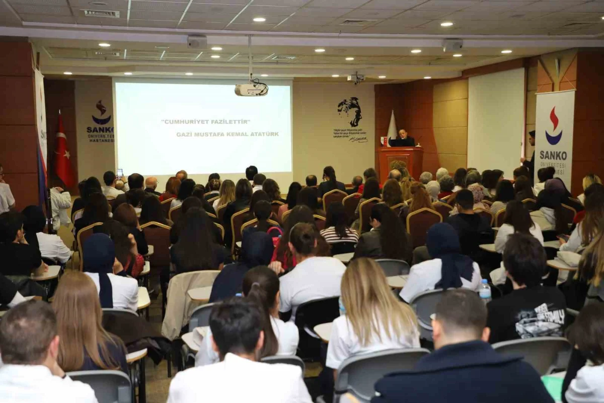 SANKO Üniversitesi'nde 29 Ekim Cumhuriyet Bayramı törenle kutlandı 2