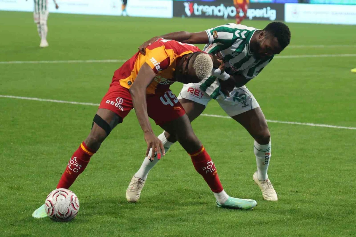 Galatasaray Konya deplasmanından dört gollü galibiyetle döndü 3