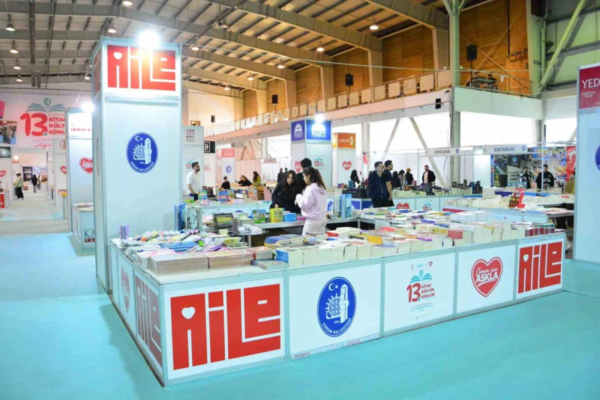 Çorum'da 13. Kitap ve Kültür Günleri 125 yayıneviyle kapılarını açtı 5
