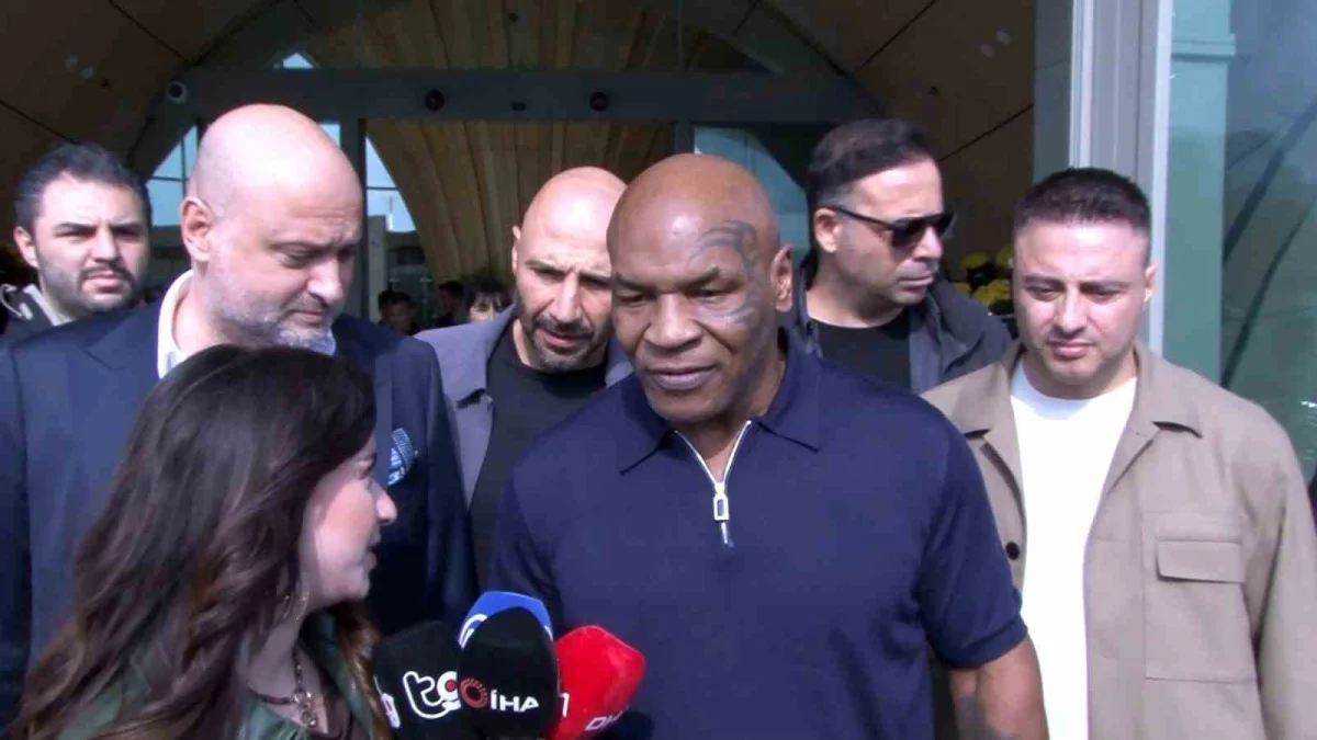 Dünyaca ünlü boksör Mike Tyson İstanbul'a geldi 3