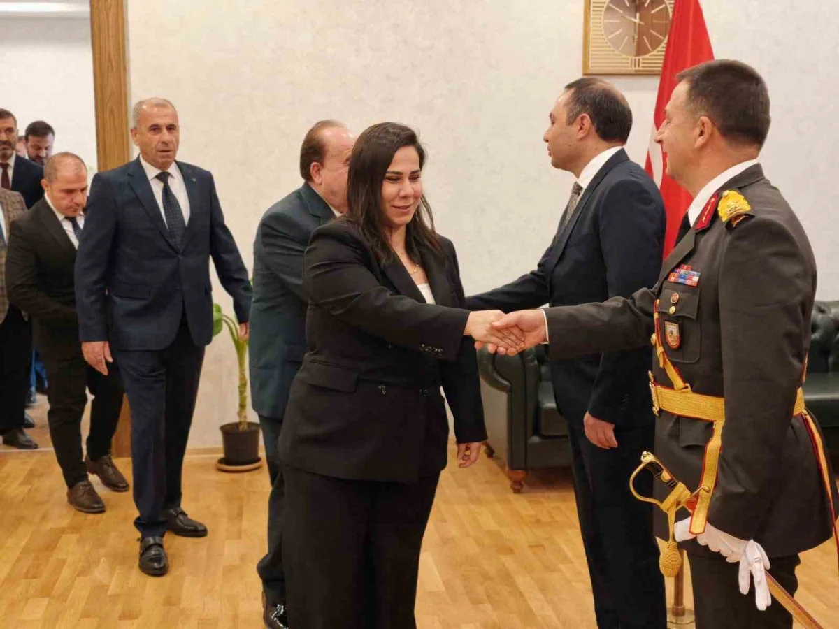 Silopi'de 29 Ekim Cumhuriyet Bayramı tebrikat töreni düzenlendi 5