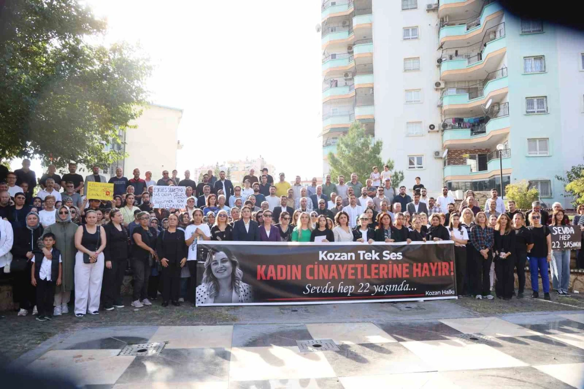 Kozan'da öldürülen Sevda Dinler için kadınlardan adalet çağrısı 4