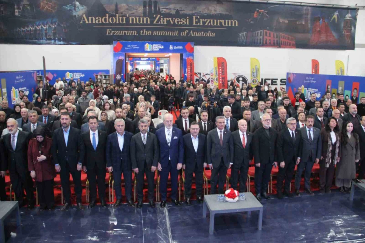 Erzurum 8. Kitap Fuarı kapılarını ziyaretçilere açtı 3