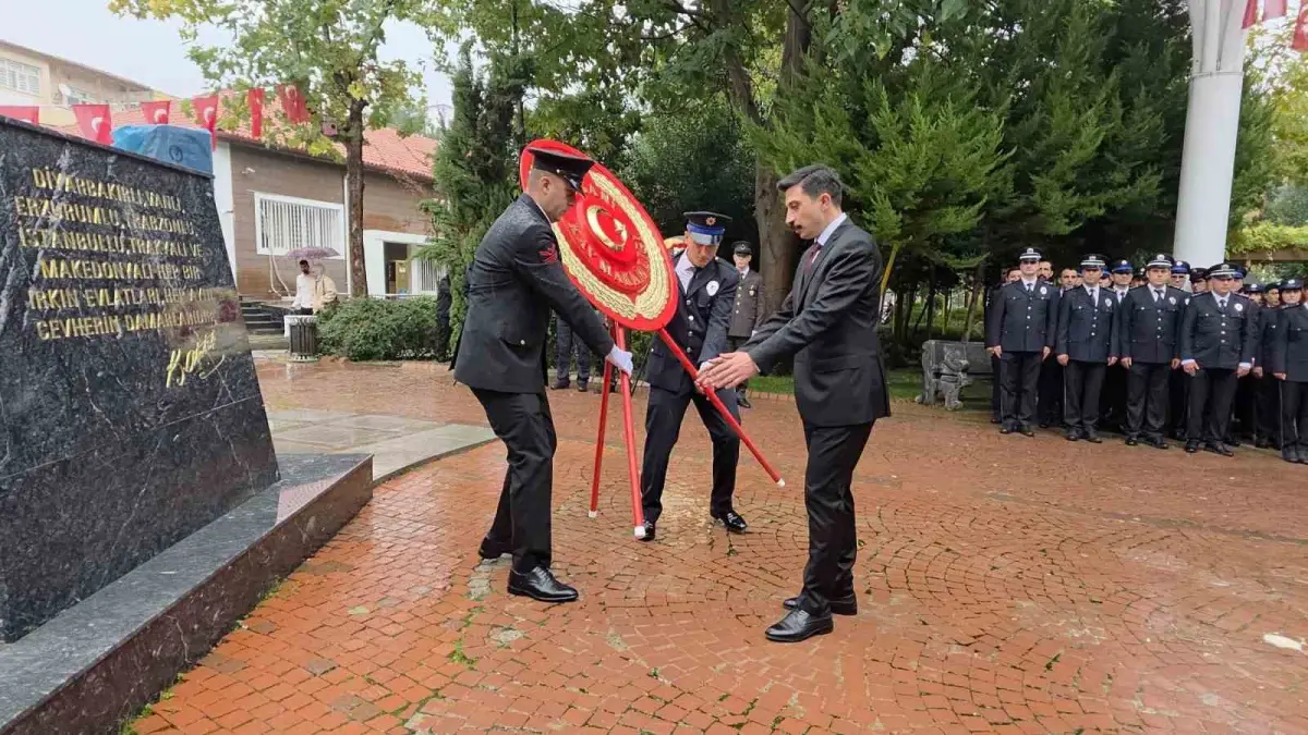 Ergani'de 29 Ekim Cumhuriyet Bayramı töreni yağmur altında yapıldı 3