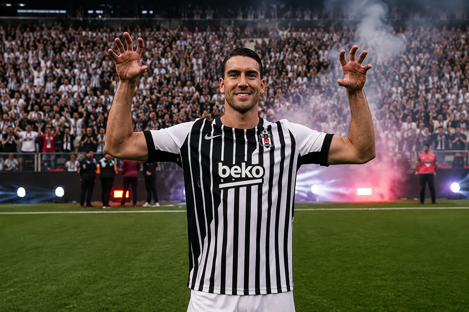 Dusan Vlahovic, Beşiktaş'ta şampiyonluk hedefliyor - Manşet Haber