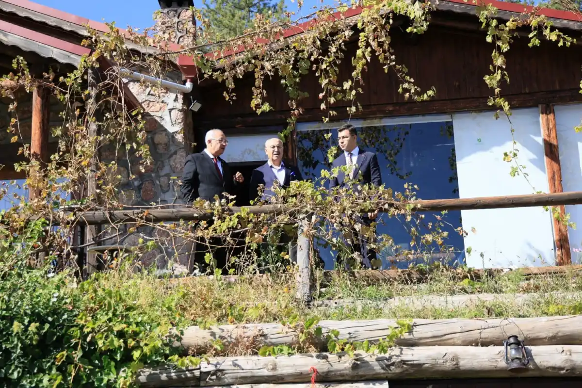 Vali Köşger Çameli'de yürütülen projeleri ve turizm yatırımlarını inceledi 4