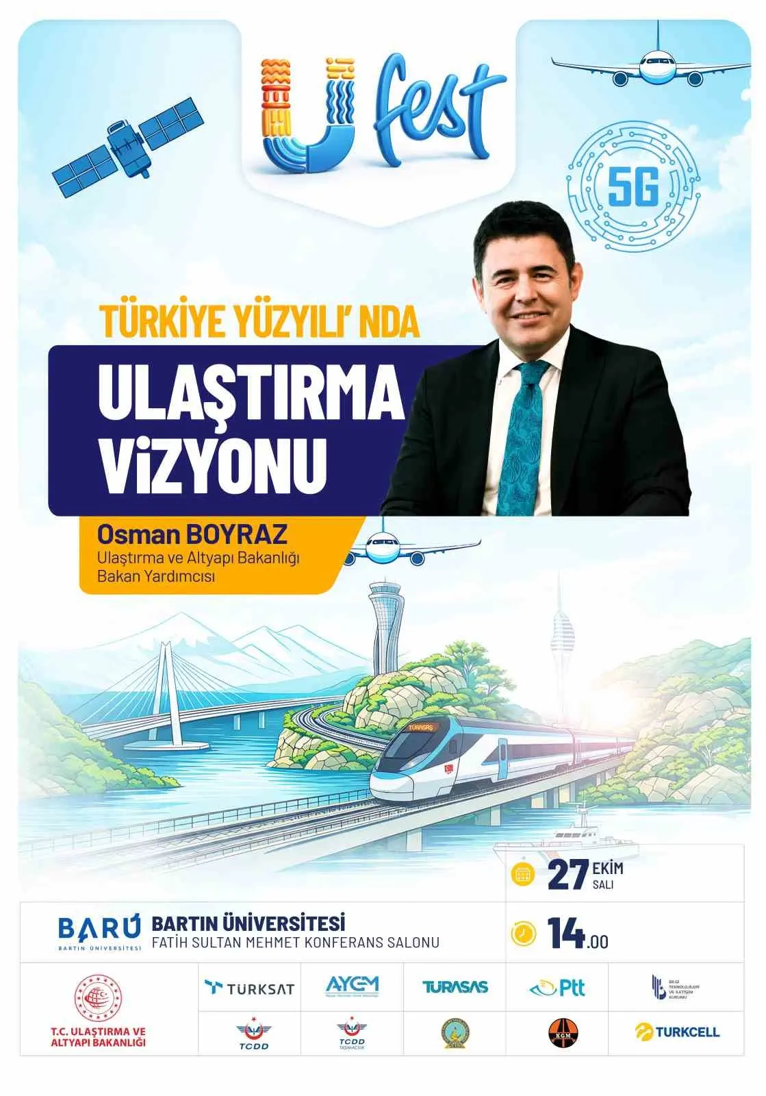 Bartın'da düzenlenecek UFEST'te 4 gence Doğu Ekspresi bileti hediye edilecek 1