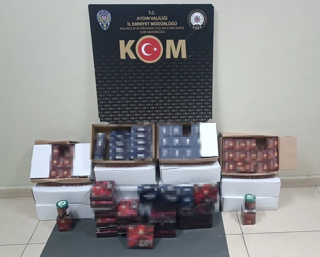 AYDIN’DA KAÇAKÇILIK OPERASYONU