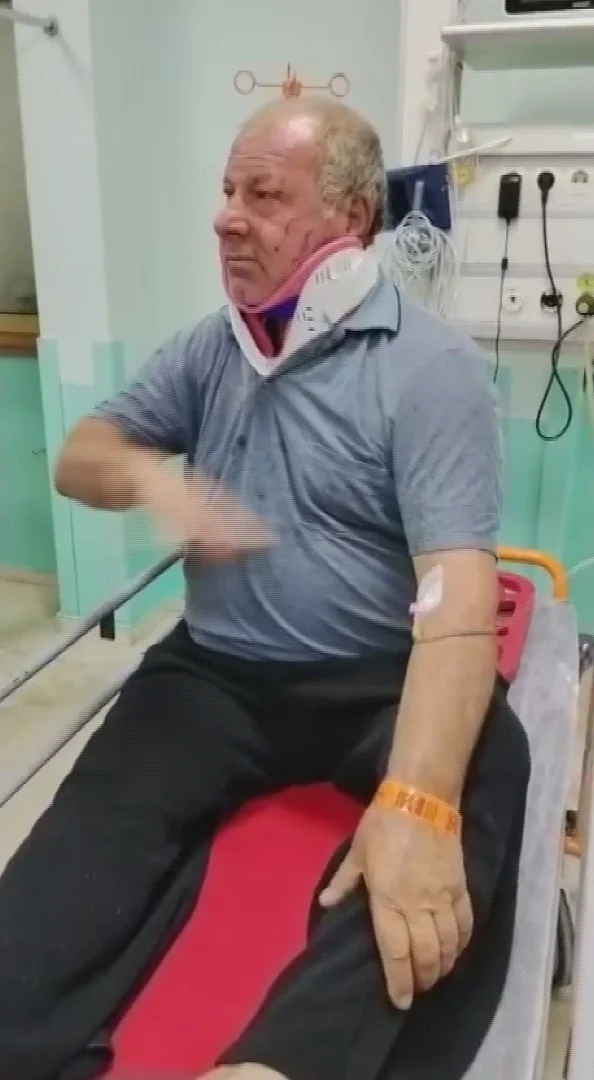 Hatay'da dereye uçan kamyonet sürücüsü kazanın şokunu atlatarak konuşmaya başladı 2