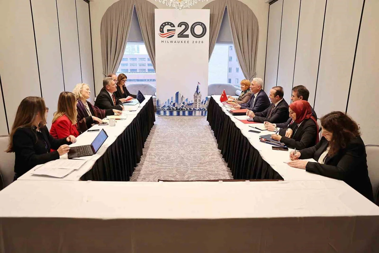 TİCARET BAKANI ÖMER BOLAT, ABD'DE GERÇEKLEŞTİRİLEN G20 TİCARET BAKANLARI TOPLANTISI MARJINDA AB...