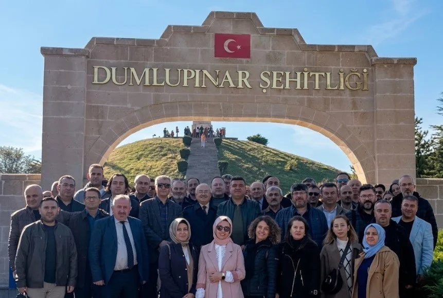 Tavşanlı'daki okul müdürleri için Kütahya ve Dumlupınar'a eğitim gezisi 1