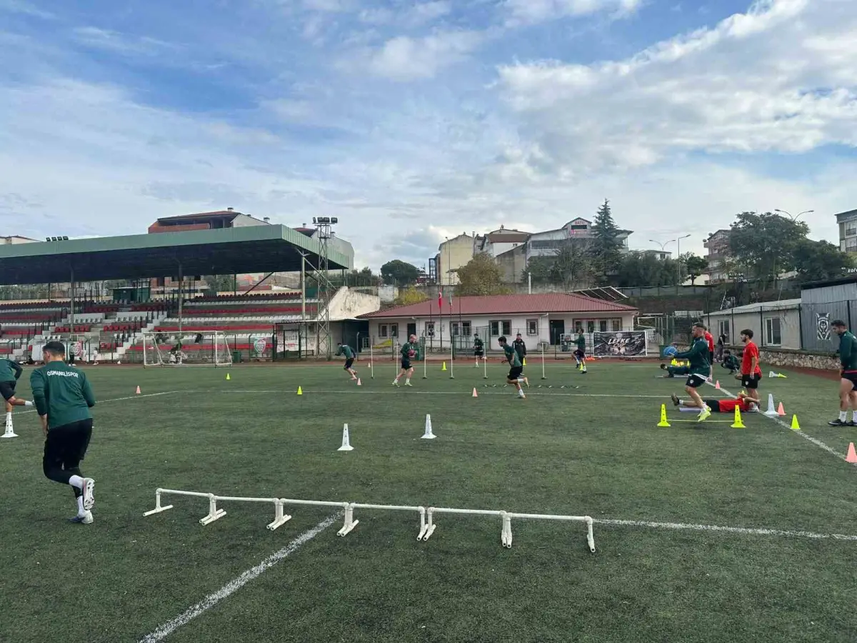 Osmanelispor, AS Akyazıspor maçı hazırlıklarını tamamladı 3