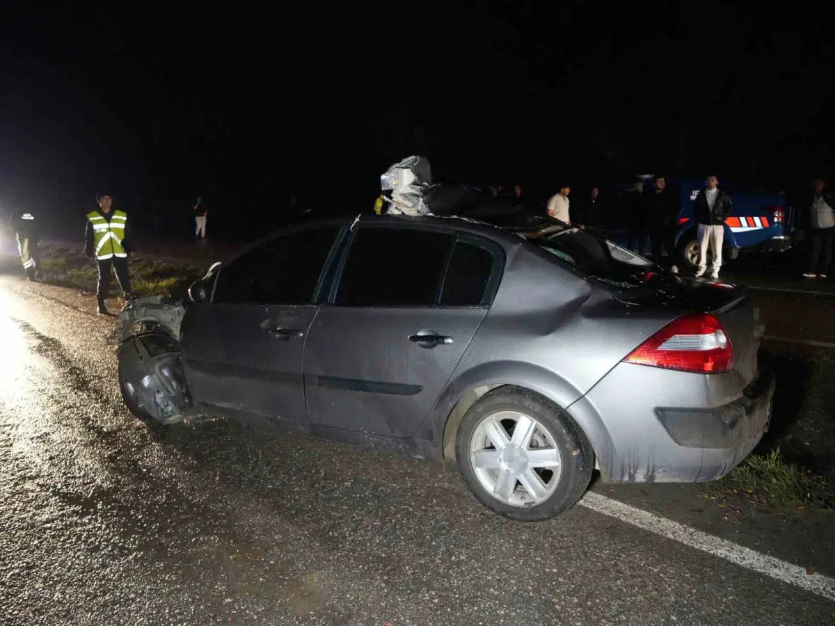 Kastamonu'da büyükbaş hayvana çarpan otomobilin sürücüsü hayatını kaybetti 5