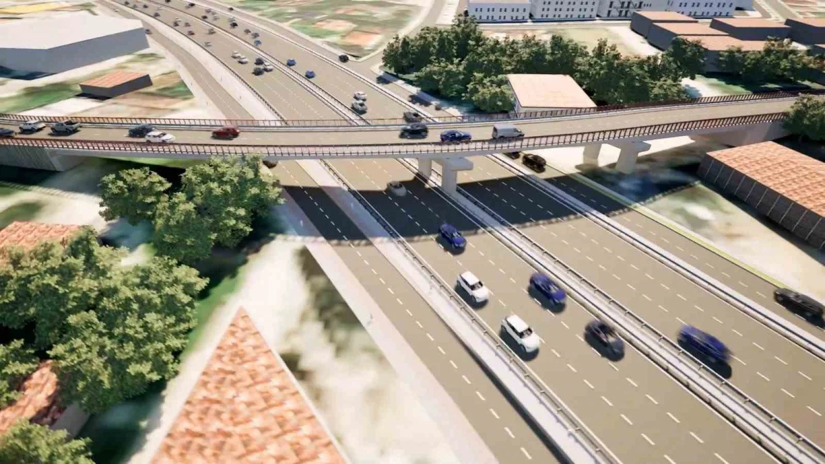 Düzce'de şehir içi trafiğini rahatlatacak Metek Üst Geçidi Projesi onaylandı 5