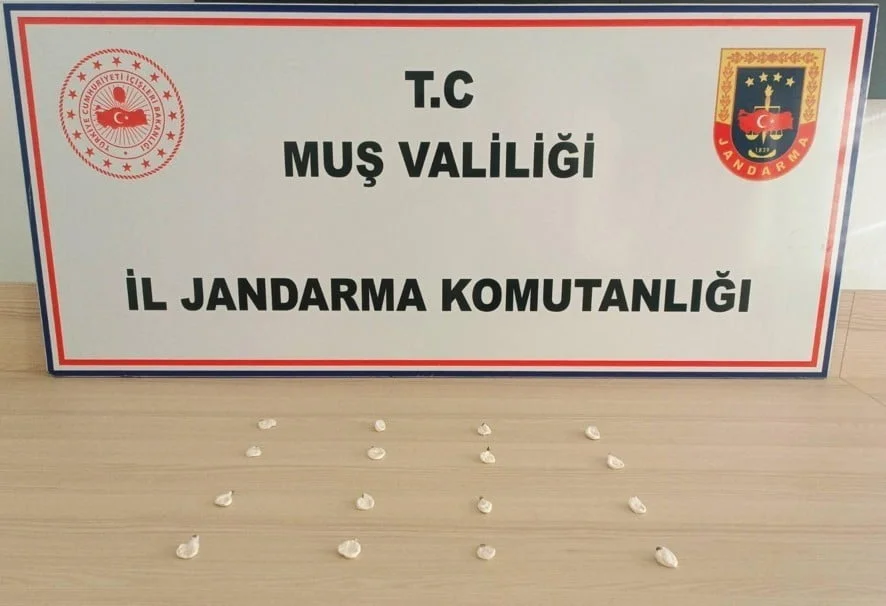 MUŞ İL JANDARMA KOMUTANLIĞI EKİPLERİNCE EYLÜL AYINDA GERÇEKLEŞTİRİLEN NARKOTİK OPERASYONLARINDA 19...