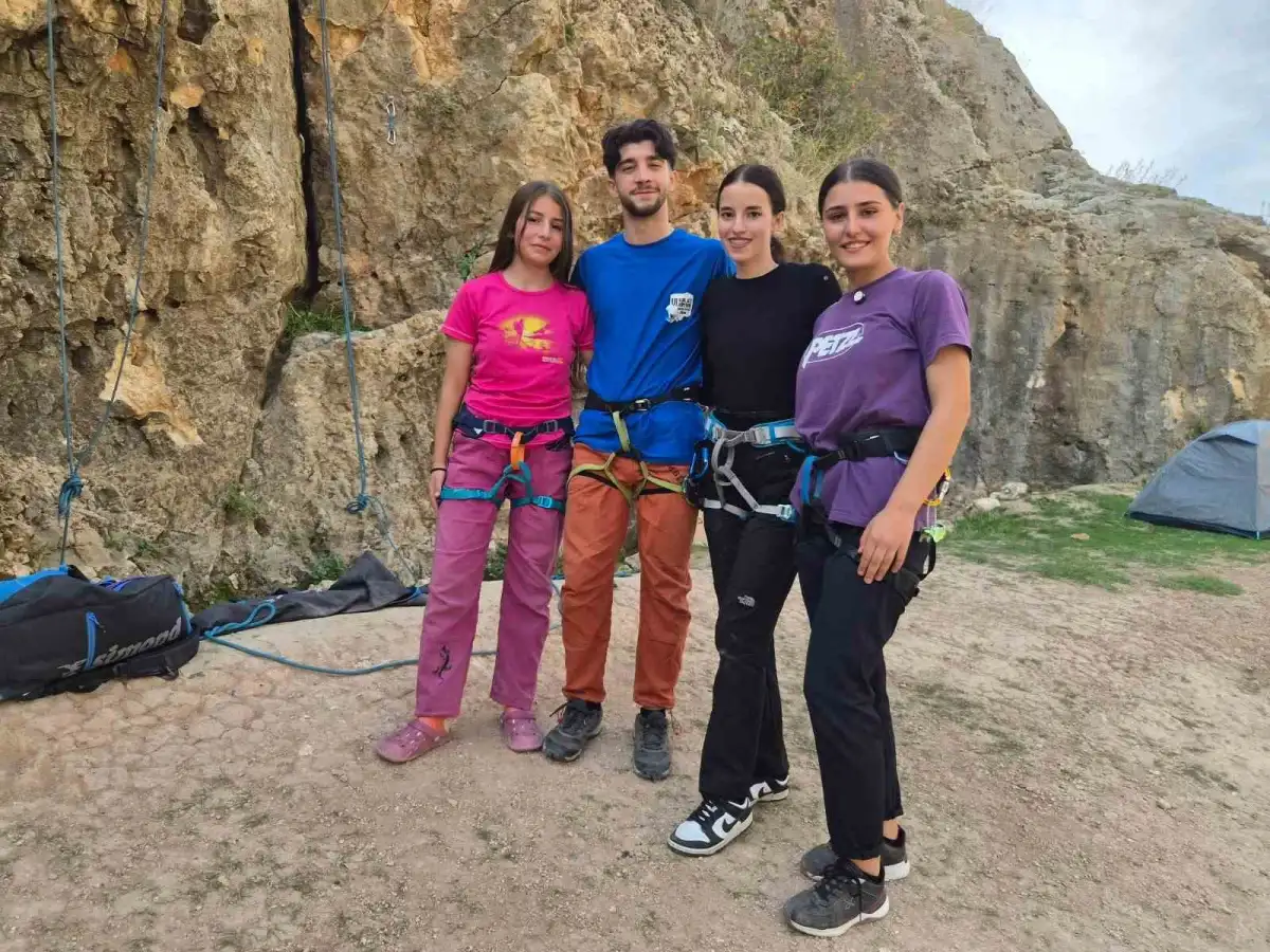 Köklüce Kanyonu'nda tırmanış festivali: Yerli ve yabancı bini aşkın sporsever bir araya geldi 4