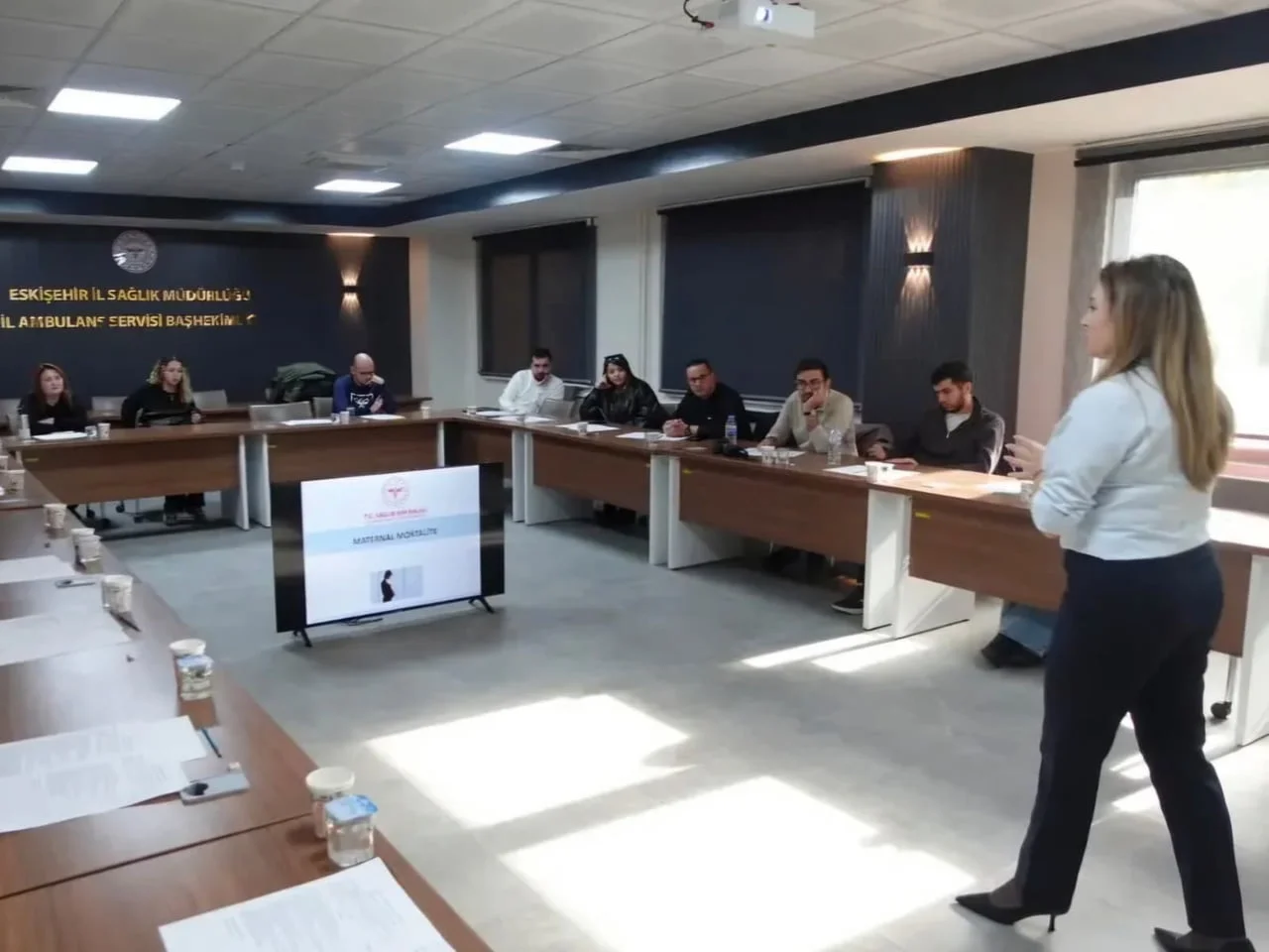 ESKİŞEHİR İL AMBULANS SERVİSİ BAŞHEKİMLİĞİ TARAFINDAN SAĞLIK PERSONELİNE YÖNELİK DÜZENLENEN...