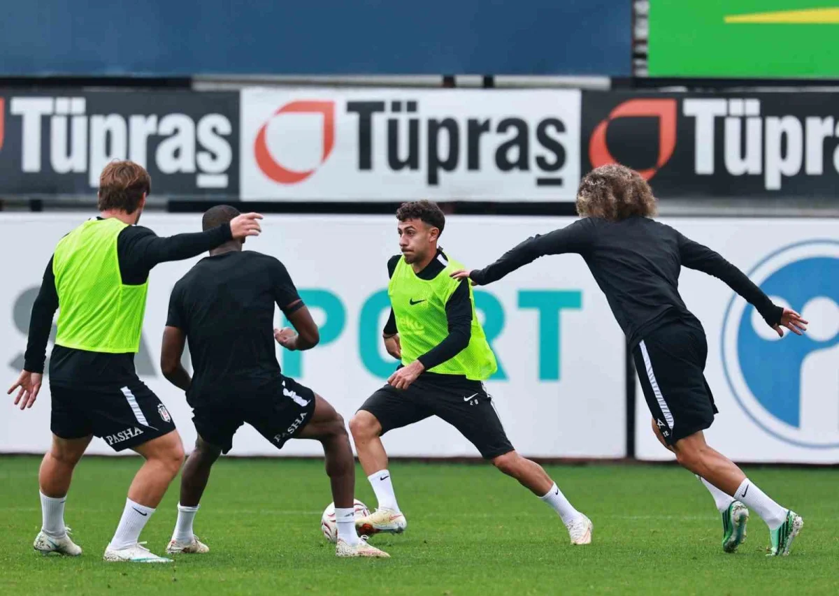 Beşiktaş, Başakşehir maçı hazırlıklarını tamamladı 1