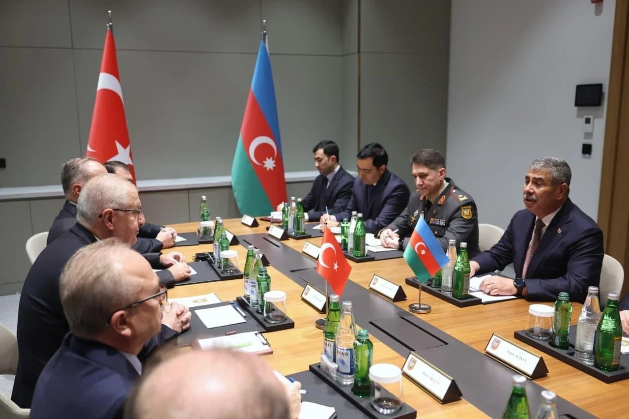 MİLLİ SAVUNMA BAKANI YAŞAR GÜLER, AZERBAYCAN SAVUNMA BAKANI ORGENERAL ZAKİR HASANOV İLE...
