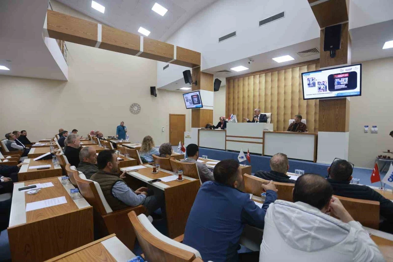CANİK BELEDİYE MECLİSİ EKİM AYI KAPANIŞ TOPLANTISI, BELEDİYE BAŞKANI İBRAHİM SANDIKÇI’NIN...