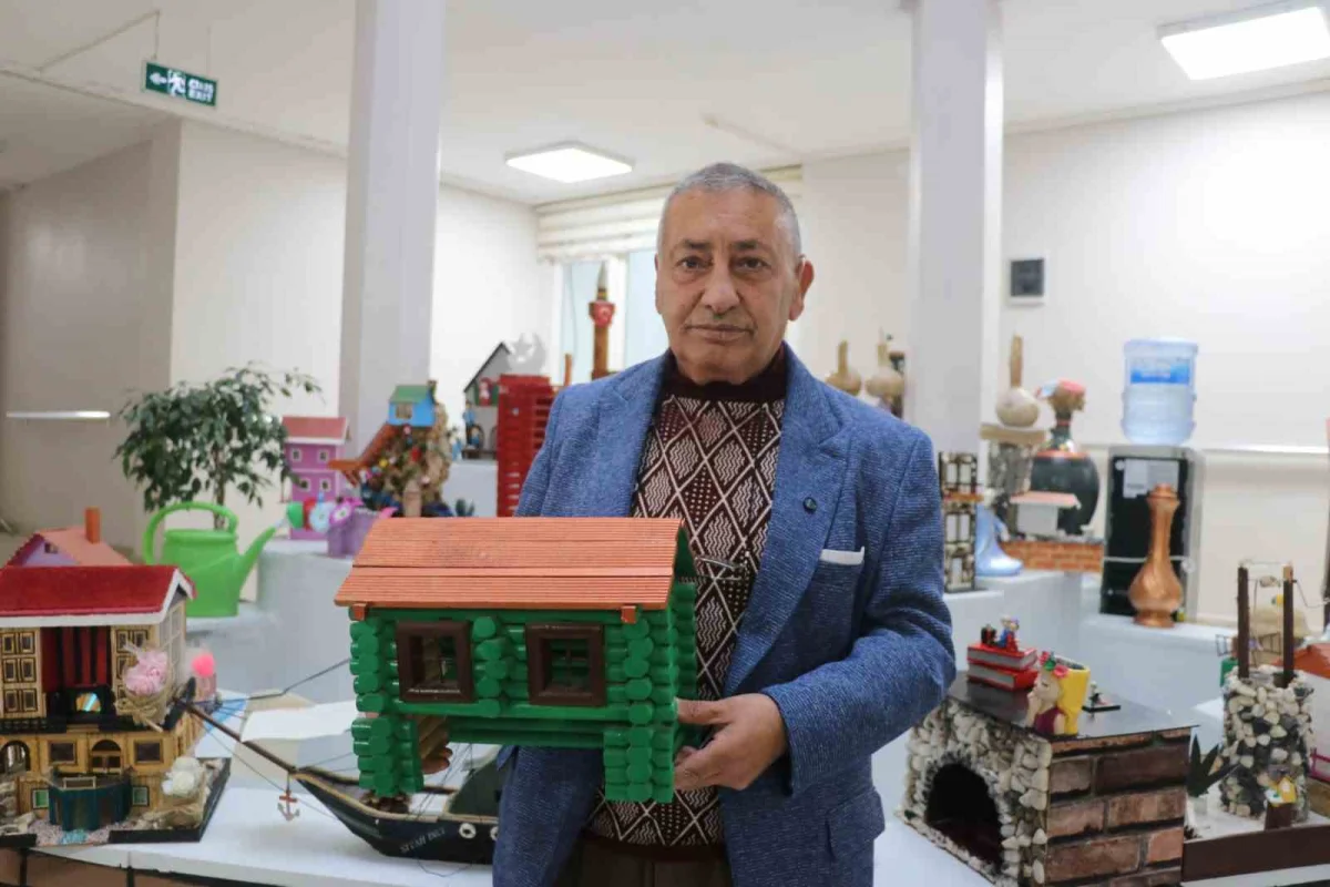 Sivas'ta huzurevi sakinleri el emeği ve sanatla üretime devam ediyor 4