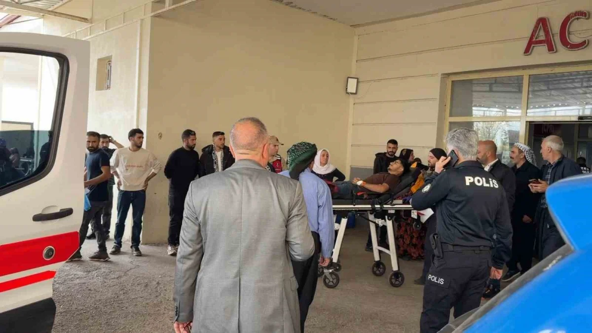 Siverek'te husumetli akrabaların silahlı kavgası: 3 yaralı 4