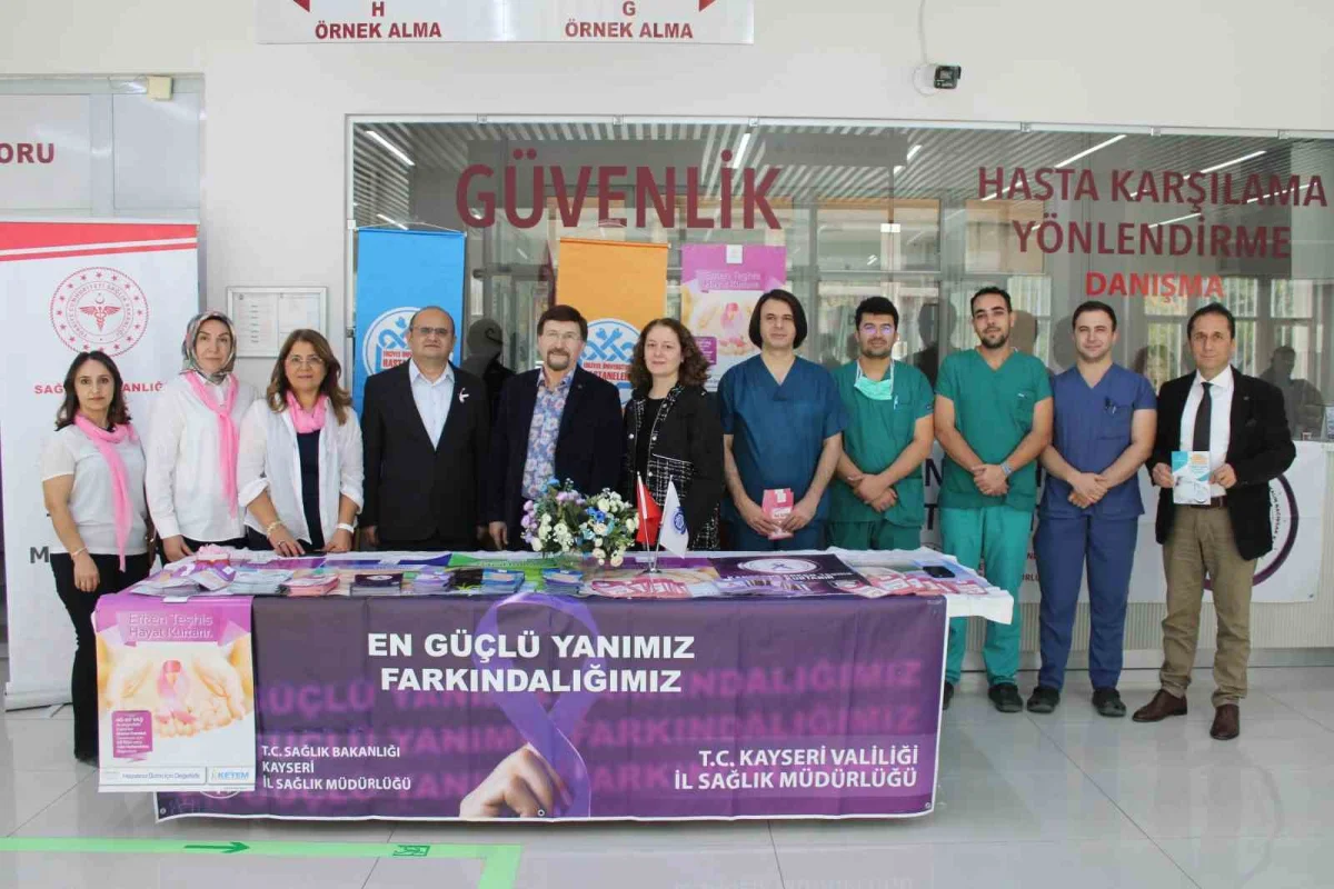 Kayseri'de meme kanserinde erken teşhisin önemi vurgulandı 1