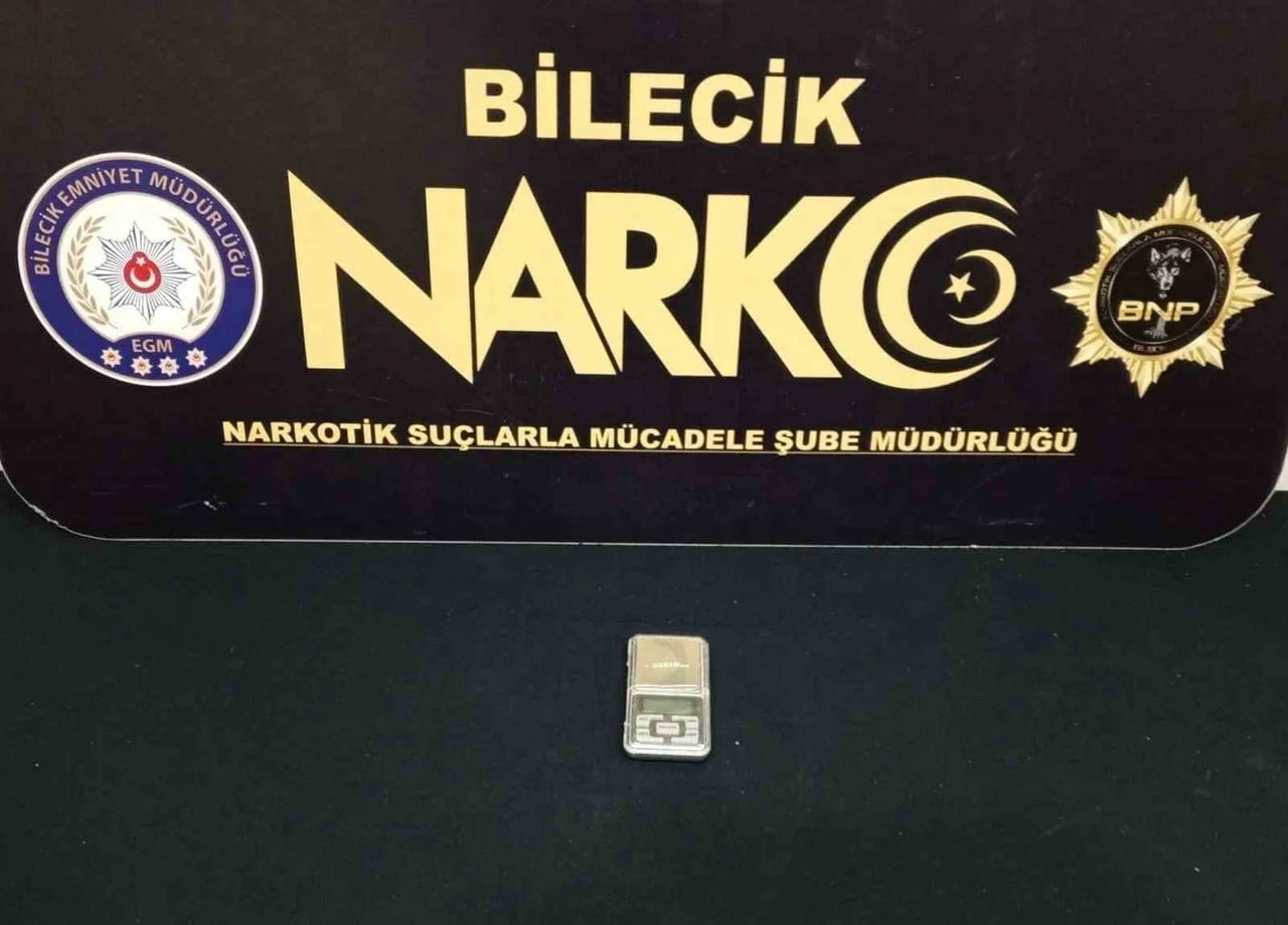 BİLECİK’TE UYUŞTURUCU OPERASYONU: 2 ŞÜPHELİ YAKALANDI