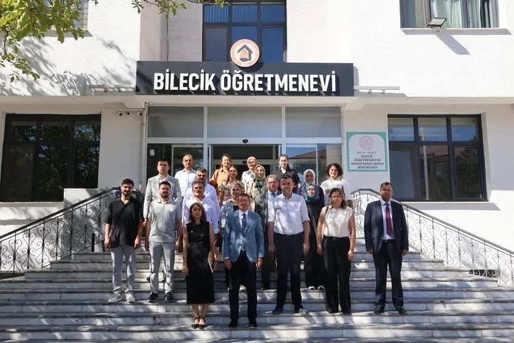 BİLECİK İL MİLLÎ EĞİTİM MÜDÜRÜ SERDAL ŞİMŞEK BAŞKANLIĞINDA ÖĞRETMENEVİNDE GERÇEKLEŞTİRİLEN...